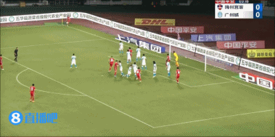 半场-姜积弘头球破门尹鸿博中柱 梅州客家暂0-1广州城