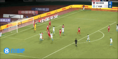 近四轮首球！广州城打破球荒，姜积弘头球攻破梅州大门