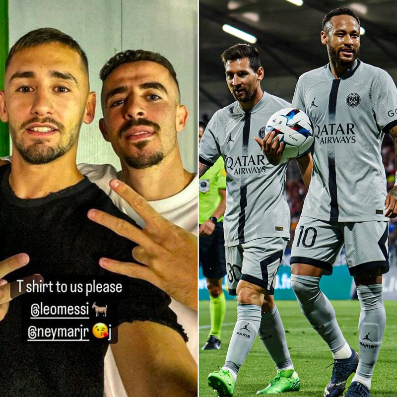 海法马卡比球员社媒预定梅西内马尔球衣:我愿为梅西自杀