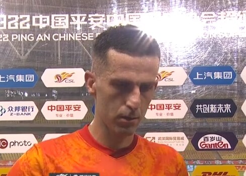 卡耶维奇:下半场连丢两球有些意外,有机会扳平比分可惜没把握住