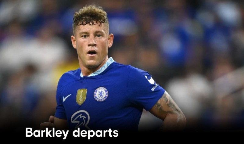 官方:切尔西与28岁中场罗斯-巴克利提前一年解约