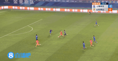 歪打正着!孙准浩远射造金洋洋乌龙球,泰山1-0领先申花