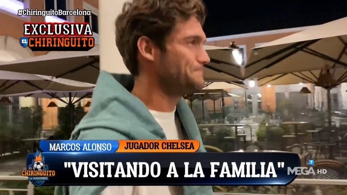 六台：马科斯-阿隆索现身西班牙，他正在马德里看望家人