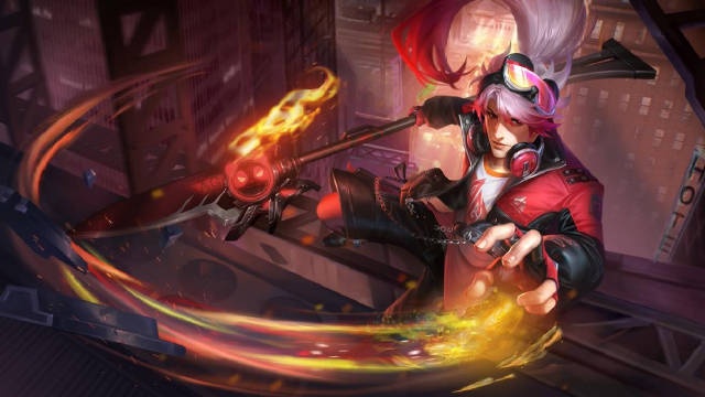 【韩信-街头霸王】成都AG超玩会的战队星元部件将于9月8日上线