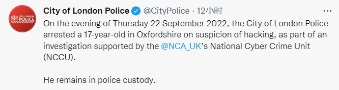 年仅17岁！泄露GTA6黑客被逮捕