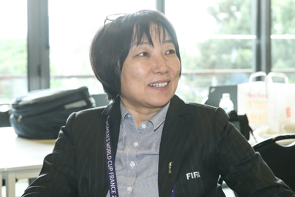 孙雯:全国女足人口比以前有所增加 必须通过一代代人不停走下去