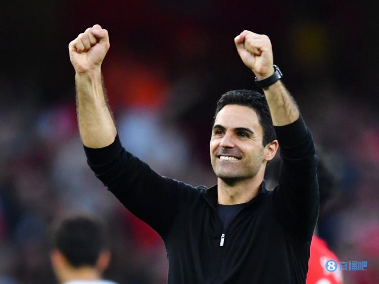 英超赛季开局五连胜!阿尔特塔是历史第11位主帅