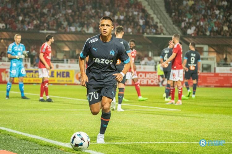 仍是大腿!桑切斯对阵里尔破门,加盟马赛以来出战6场打进4球