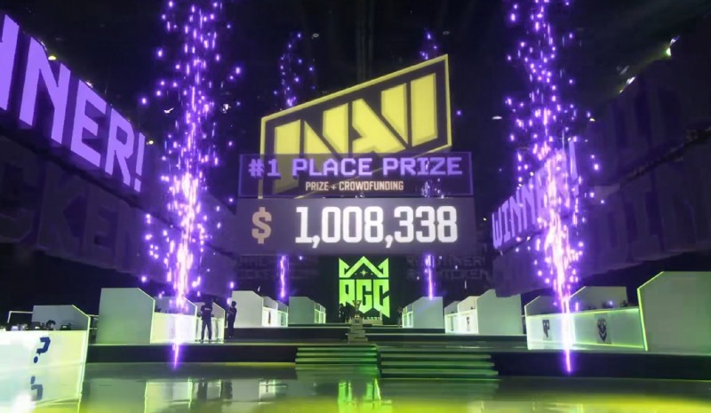 NAVI拿下PGC总冠军并获得100万美元奖金 ubah也成功拿下大满贯