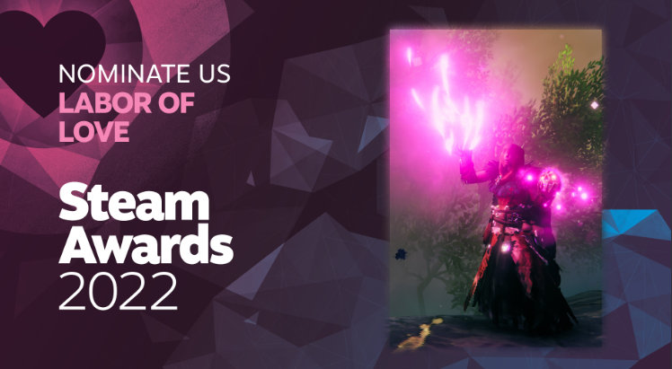 《英灵神殿》想要Steam“爱的付出奖” 呼吁玩家投票