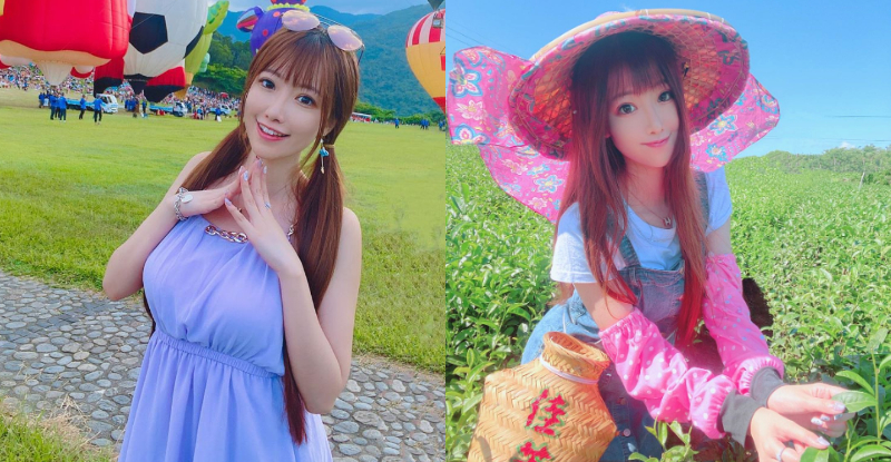 夏日現形！採茶妹「吳芸帆Micky」池邊掏出神秘武器，深美事業線相揪司機來遊泳！