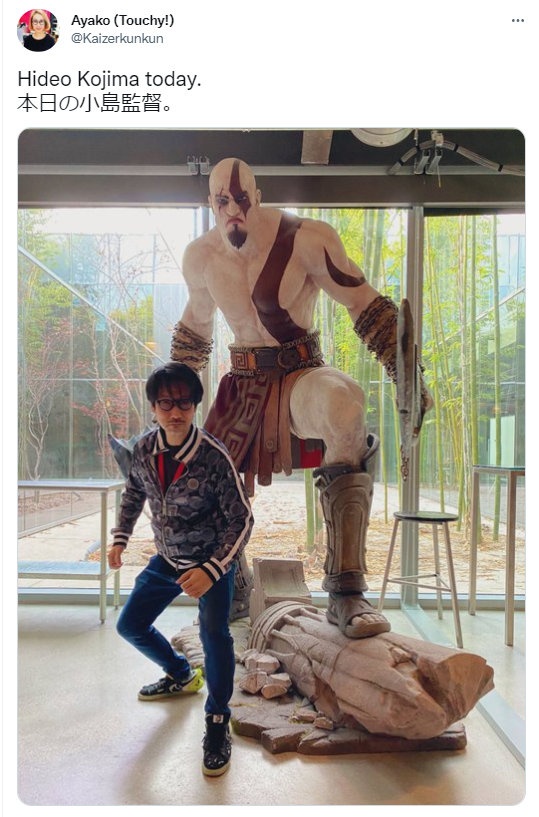 小岛秘书分享:快乐的小岛秀夫与奎爷