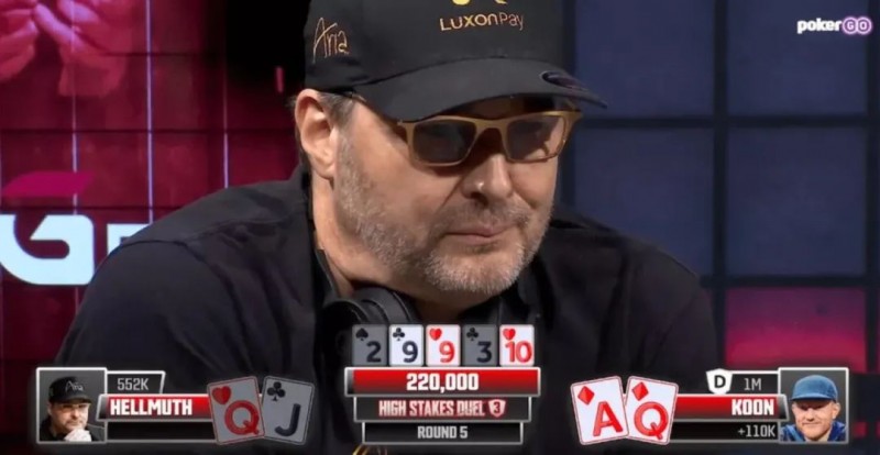 【EV扑克】单挑大神还是单挑大鱼?Hellmuth WPT主赛单挑中的神奇抓鸡