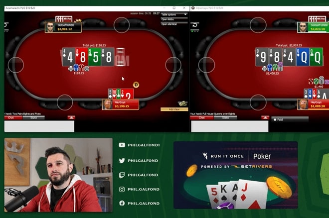 【EV扑克】“Galfond挑战赛”首战结束,野人稍稍落后