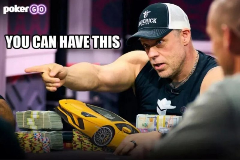 【EV扑克】All in两对被天花惩罚,富豪老板送出$630,800超大底池