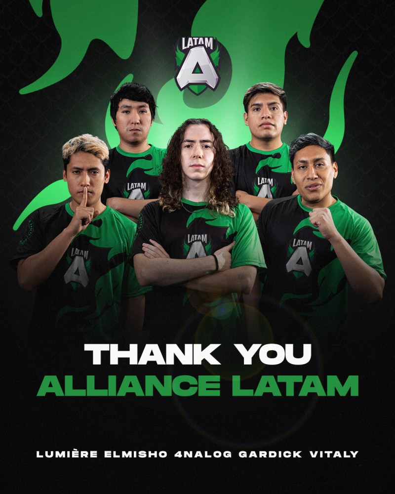 Alliance官方:正式解散南美Dota2分部