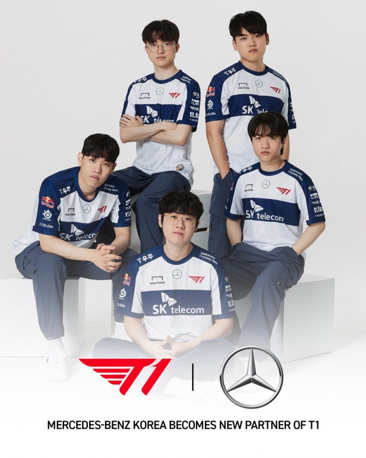 T1官宣:奔驰韩国正式成为其官方合作伙伴