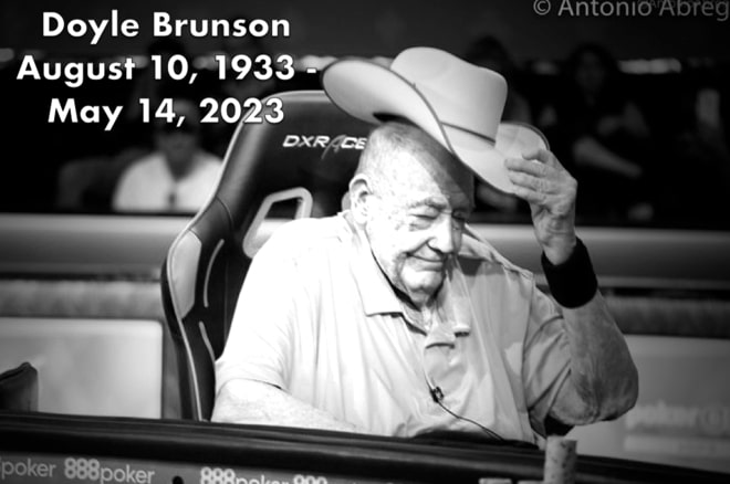 【EV扑克】“扑克教父”Doyle Brunson离世，享年89岁