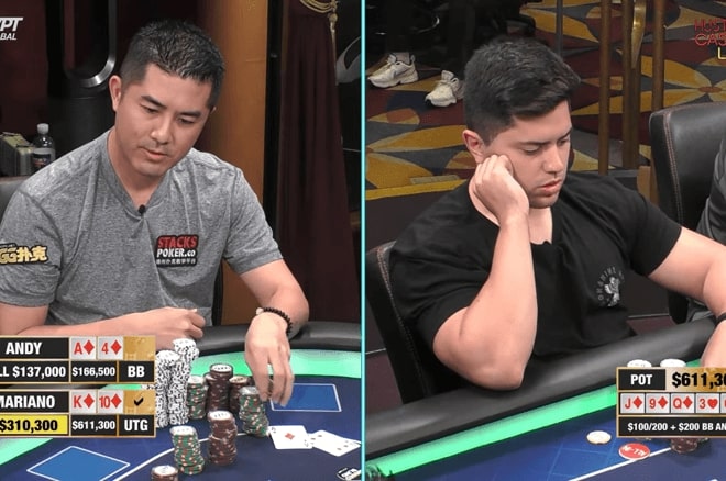 【EV扑克】HCL“疯狂星期五”!同花顺vsA花 $611,300超大底池!