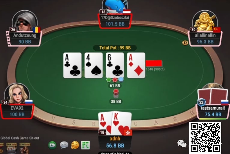 【EV扑克】牌局分析:不要打跑买花