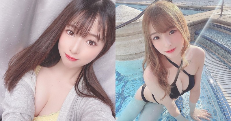 很嫵媚！小隻馬漫畫家「乳量超極品」，泳池的「比基尼視角」辣到翻！