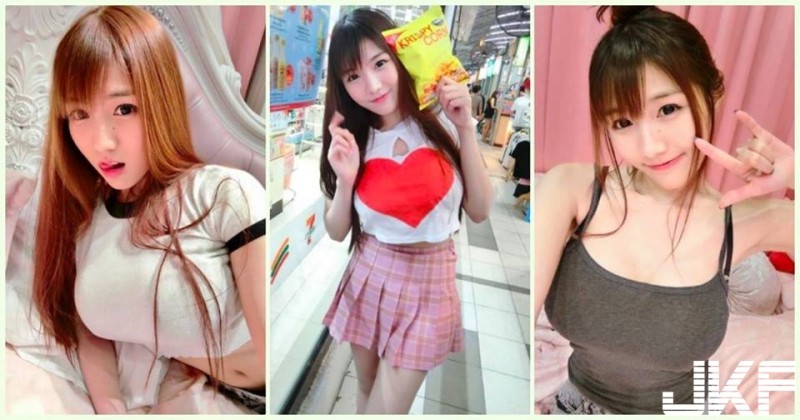 好狂！泰國「白皙大奶妹」乳量有夠飽滿！邪惡的「挑逗視角」引人遐想…