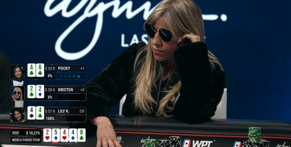 【EV扑克】讨论 | Kristen Foxen Bicknell的弃牌让人大吃一惊