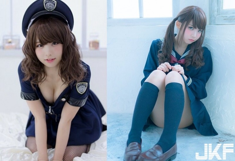 日本第一Coser「えなこ」學生妹+絲襪扮相騷到爆　2天狂賺千萬！屌虐線上藝人