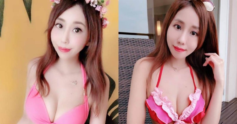 比基尼爆乳正妹「Cherry小雅」，露出「兇兇事業線」超好評！