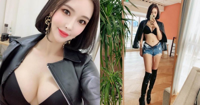 九頭身小姐姐「火辣內衣直接外穿」，「飽滿的渾圓乳量」太震撼！