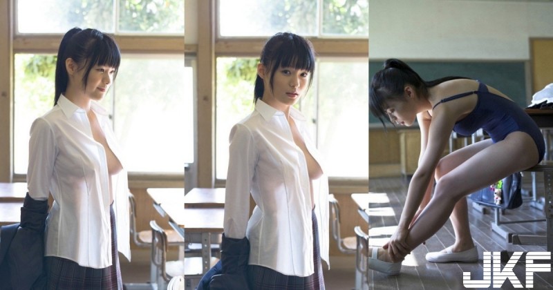 太狂啦！正妹教室裡衣衫不整「側乳溢出」&#8230;最猛的「偷窺視角」養眼沒有極限!