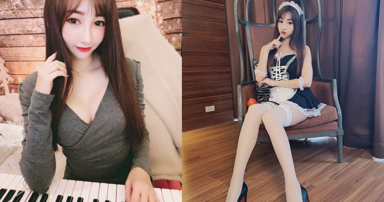 會樂器的女生太有魅力！音樂才女「嚴琪琪」曬美乳彈琴、打鼓迷倒網友
