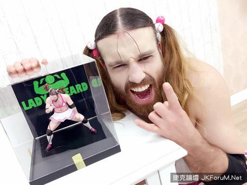 史上最強雙馬尾大叔《鬍鬚女》出模型了欸&#8230;