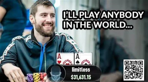 【EV扑克】NL40000刀的线上高额桌,太把自己JJ当回事结果死很惨!