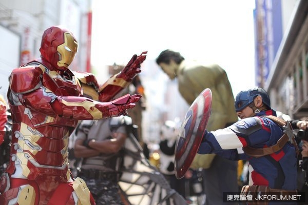 童年崩壞!日本街頭出現超恐怖「麵包超人」Cosplay!