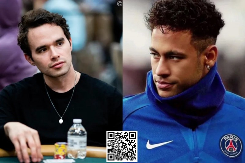 【EV扑克】足球明星与宝藏牌手碰撞名场面:内马尔连赢7次发牌 Alan Keating彻底疯狂