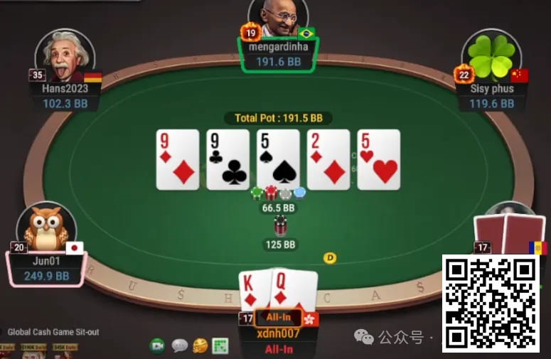 【EV扑克】牌局分析:该推就推,被抓也不后悔