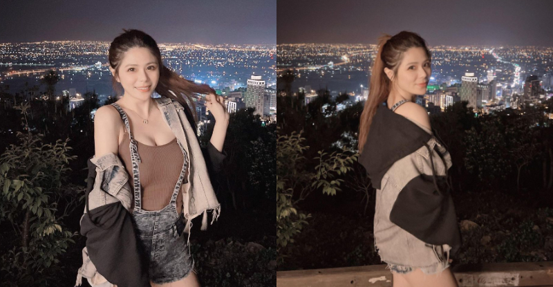 「蕾蒂Letty」夜景前掏大軟乳 網友：夜路走多小心遇色鬼！