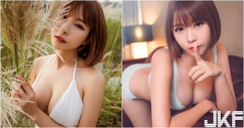 「白衣奶妹」上山踏青！F級的「渾圓美乳」出來透氣！野外最美的風景啊！