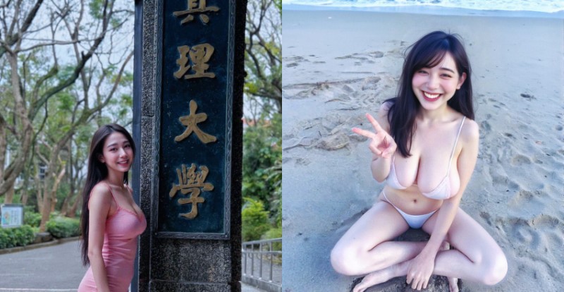 大奶即是真理！地方人妻穿後媽裙挺巨乳前進校園！