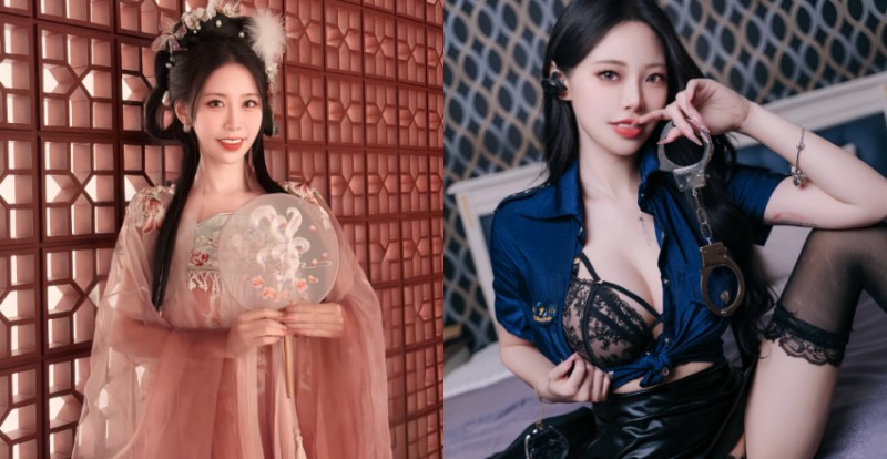 性感小野馬《玟妡WenHsin》化身古風美人　反差氣質讓人戀愛