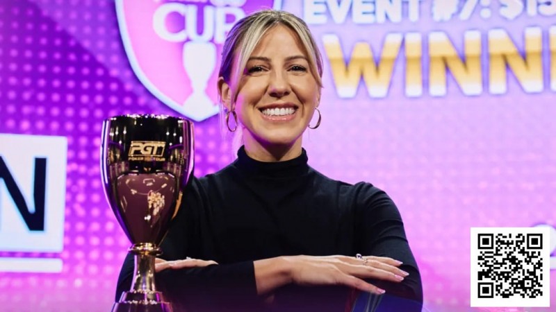 【EV扑克】牌局分析:Kristen Foxen凭借中对识破巨大超额下注诈唬