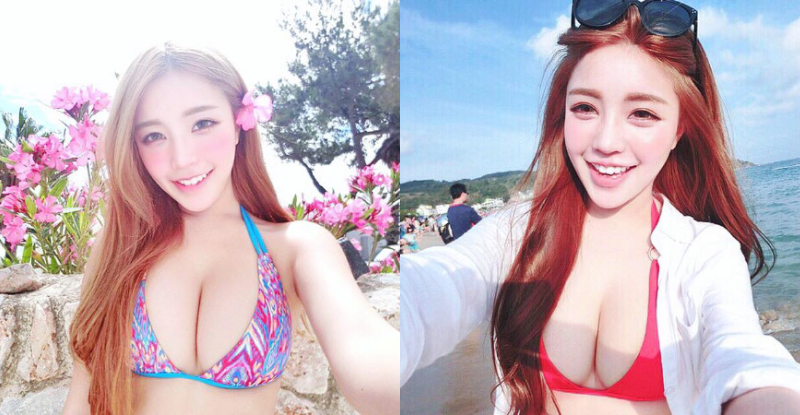 兇猛無比！台灣版Angelababy「黃琳」巨美的雙峰壓垮地平線所有男人！