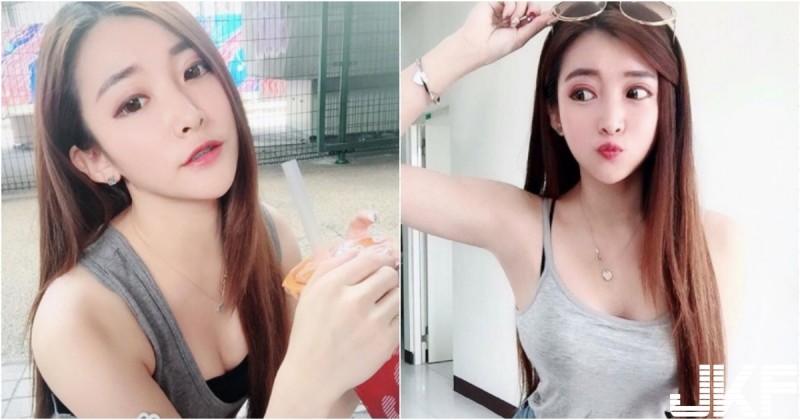 國高中球賽場「長髮美乳妹」出沒！「爆乳背心短裙」身材超火辣！無法專心打球啦！