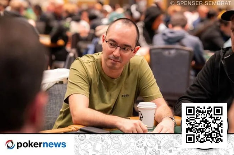 【EV扑克】手握第二坚果牌长考10分钟，“嘴炮哥” 是真能叨叨啊