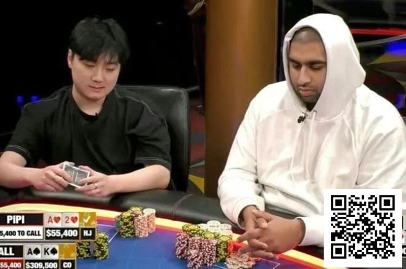 【EV扑克】这是不是你见过的高额桌游戏里最紧的弃牌？