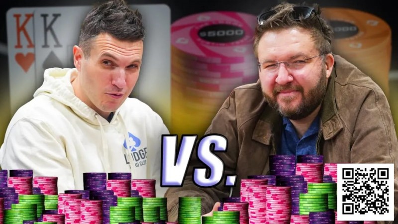 【EV扑克】反转再反转！从翻前4bet到河牌all in，口袋7大战同花JT