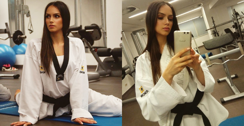 威力太強！戰鬥系「跆拳道女神」太虐　網友腿軟直呼：撐不到十秒…