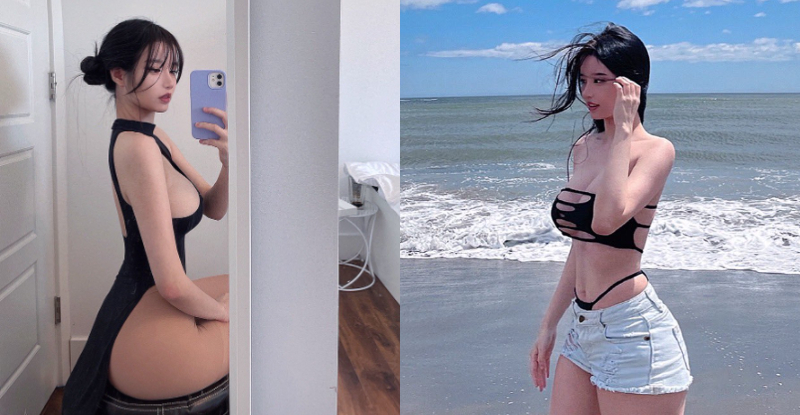 海邊大奶妹竟是她…　爆乳翹臀小蠻腰成關鍵　網友一眼認證本人無誤