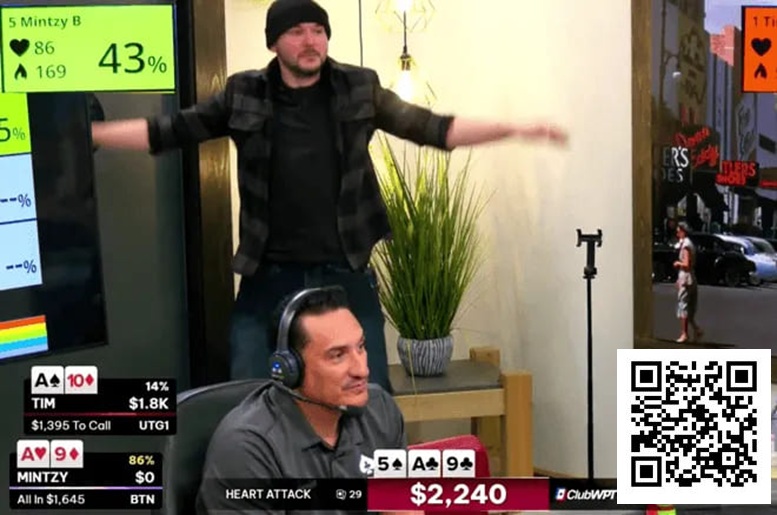 【EV扑克】话题 | 知名MAGA播主Tim Pool在首次扑克直播中惨遭亏损